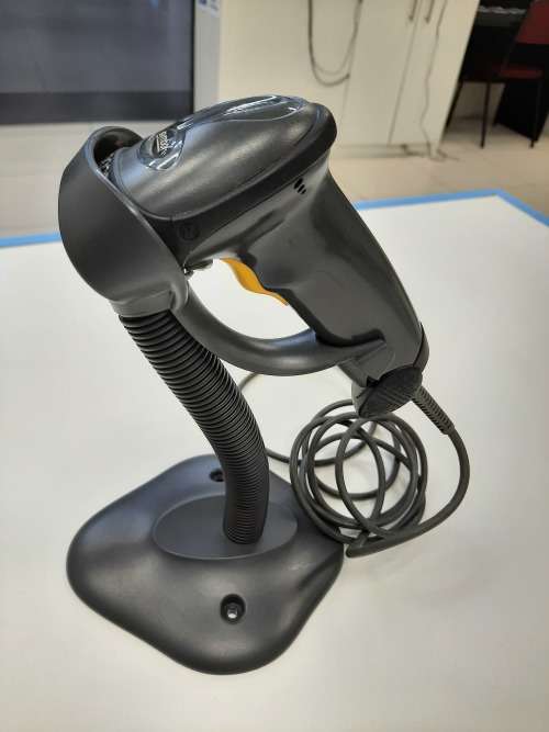 Symbol Laser Handheld Barcode Scanner Incl Retail Stand - Grey Secondhand (INSTOCK JHB)